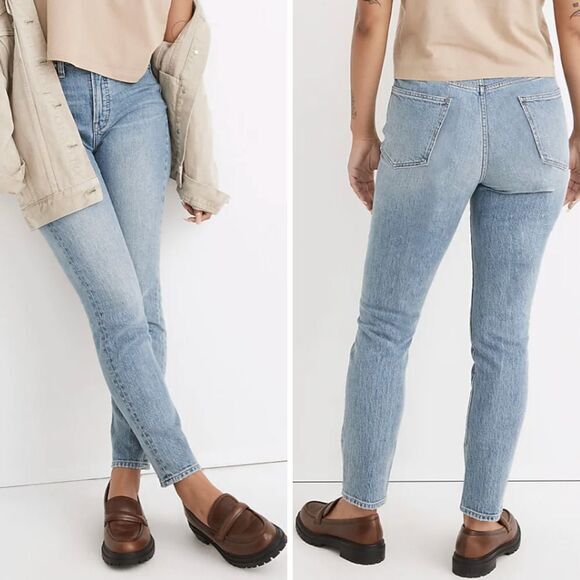 NEW Madewell The Curvy Perfect Vintage Jean in Heathcote Wash,‎ 28 - Picture 1 of 15